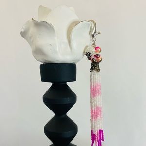 “Pink Pearls” charm